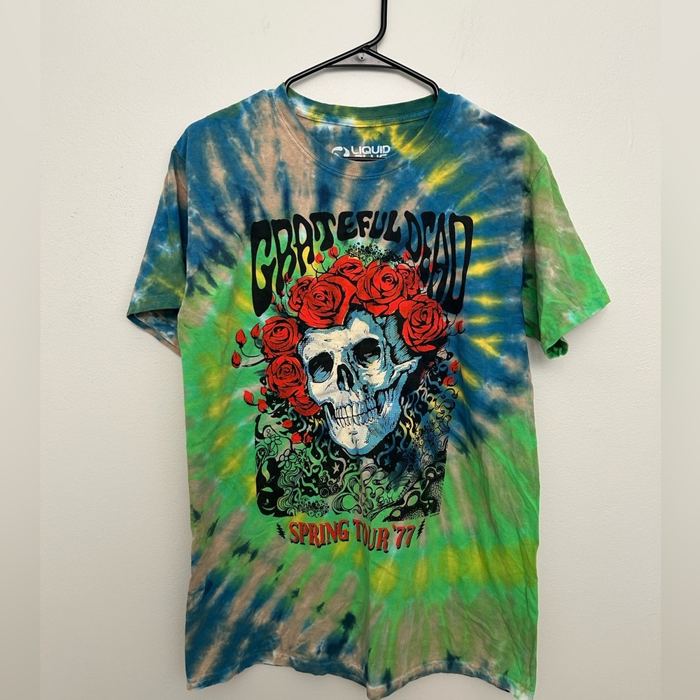 100% COTTON GRATEFUL DEAD TIE DYE TEE